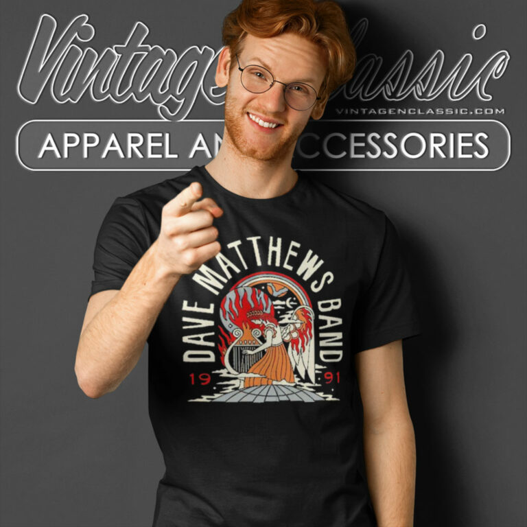 Dave Matthews Band 1991 T Shirt Dave Matthews Band 1991 T Shirt