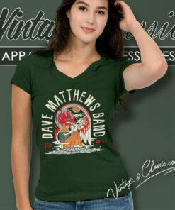 Dave Matthews Band 1991 V Neck TShirt