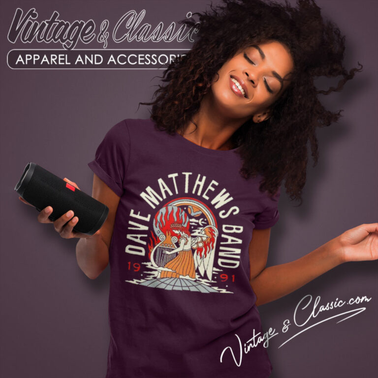 Dave Matthews Band 1991 Women T Shirt Dave Matthews Band 1991 Women T Shirt