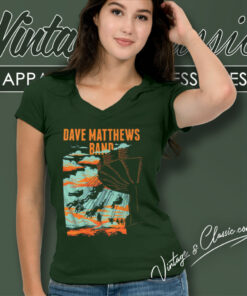 Dave Matthews Band 20th Anniversary V Neck TShirt