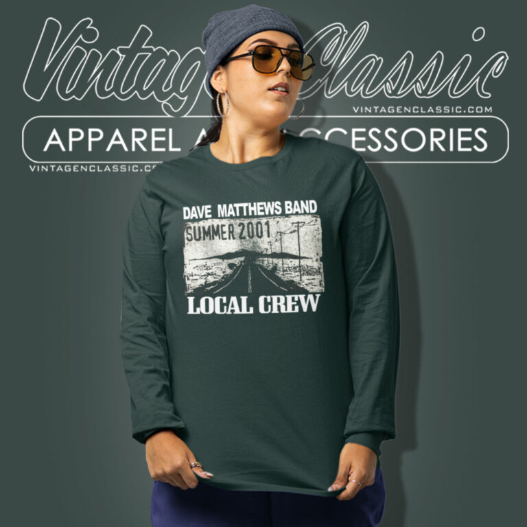 Dave Matthews Band Concert Shirt Summer Tour 2001 Long Sleeve Tee Dave Matthews Band Concert Shirt Summer Tour 2001 Long Sleeve Tee