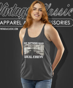 Dave Matthews Band Concert Shirt Summer Tour 2001 Tank Top Racerback