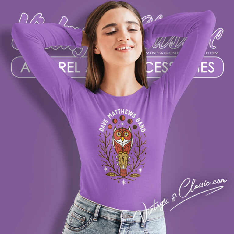 Dave Matthews Band Owl Youth Long Sleeve Tee Dave Matthews Band Owl Youth Long Sleeve Tee