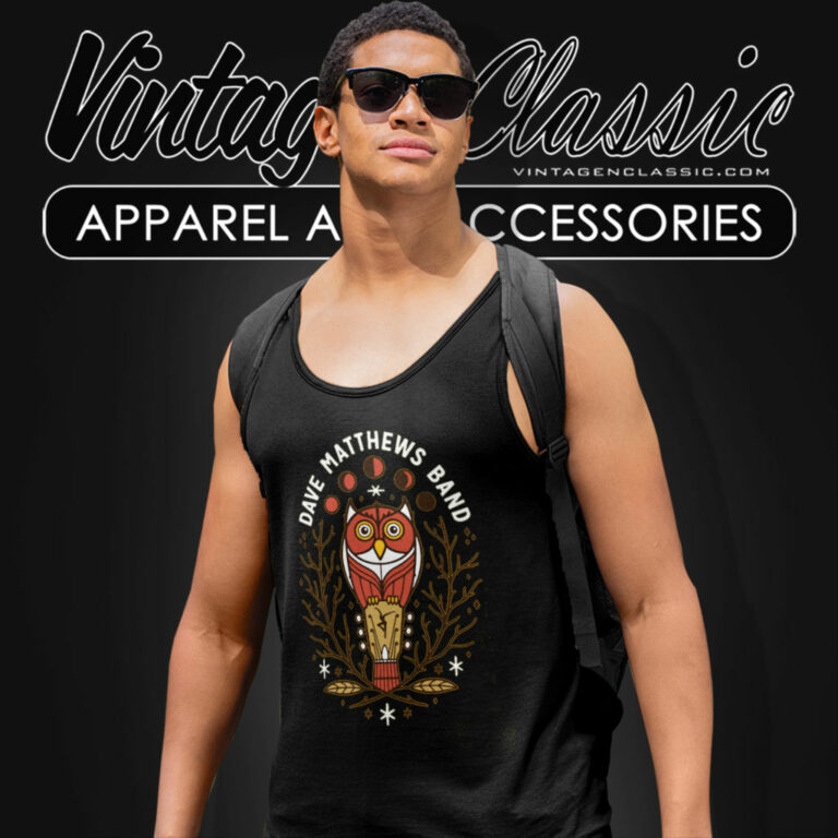 Dave Matthews Band Owl Youth Tank Top Racerback Dave Matthews Band Owl Youth Tank Top Racerback