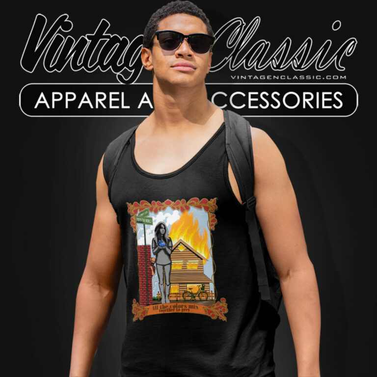 Dave Matthews Band Shirt All The Colors Mix Tank Top Racerback Dave Matthews Band Shirt All The Colors Mix Tank Top Racerback