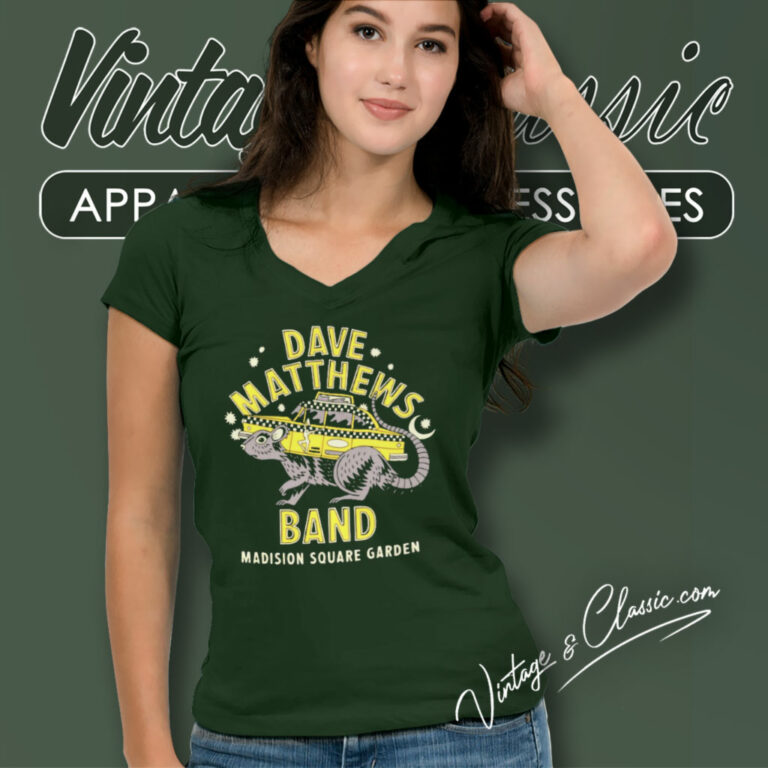 Dave Matthews Band Shirt Madison Square Garden 2022 V Neck TShirt Dave Matthews Band Shirt Madison Square Garden 2022 V Neck TShirt