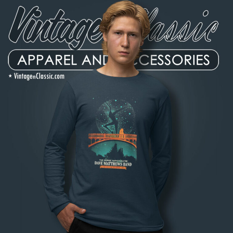 Dave Matthews Band Shirt The Gorge Amphitheatre Long Sleeve Tee Dave Matthews Band Shirt The Gorge Amphitheatre Long Sleeve Tee