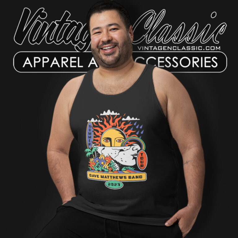 Dave Matthews Band Summer Tour Tank Top Racerback Dave Matthews Band Summer Tour Tank Top Racerback