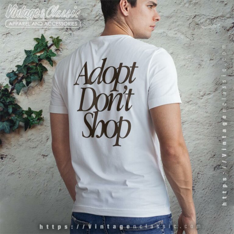 Dave Portnoy Miss Peaches Adopt Dont Shop Back Side T Shirt Dave Portnoy Miss Peaches Adopt Dont Shop Back Side T Shirt
