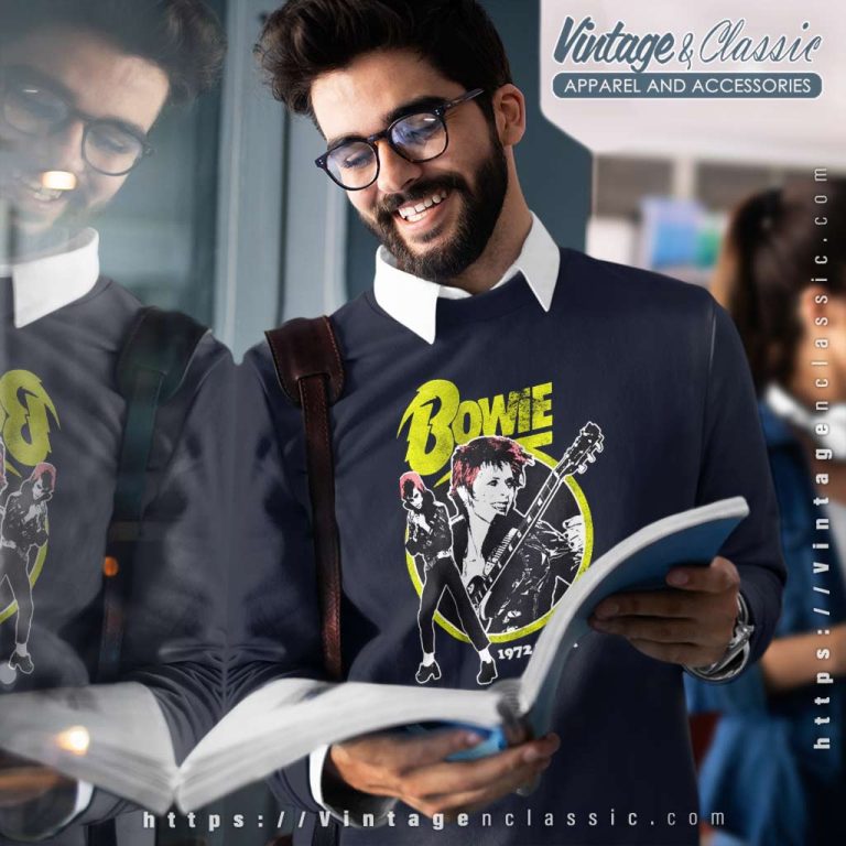 David Bowie 1972 Tour Sweatshirt David Bowie 1972 Tour Sweatshirt