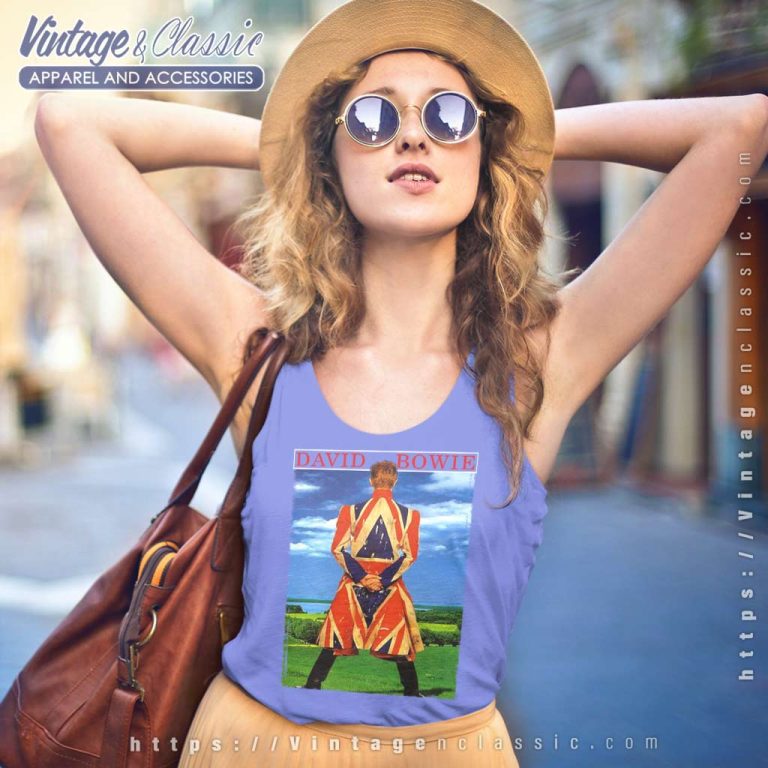 David Bowie 1997 Tour Tank Top Racerback David Bowie 1997 Tour Tank Top Racerback