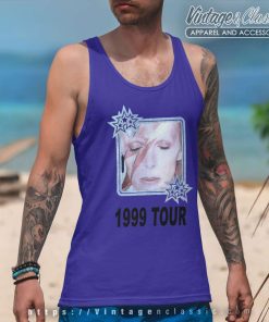 David Bowie 1999 Tour Tank Top Racerback