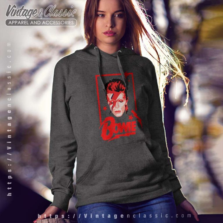 David Bowie Aladdin Frame Hoodie David Bowie Aladdin Frame Hoodie