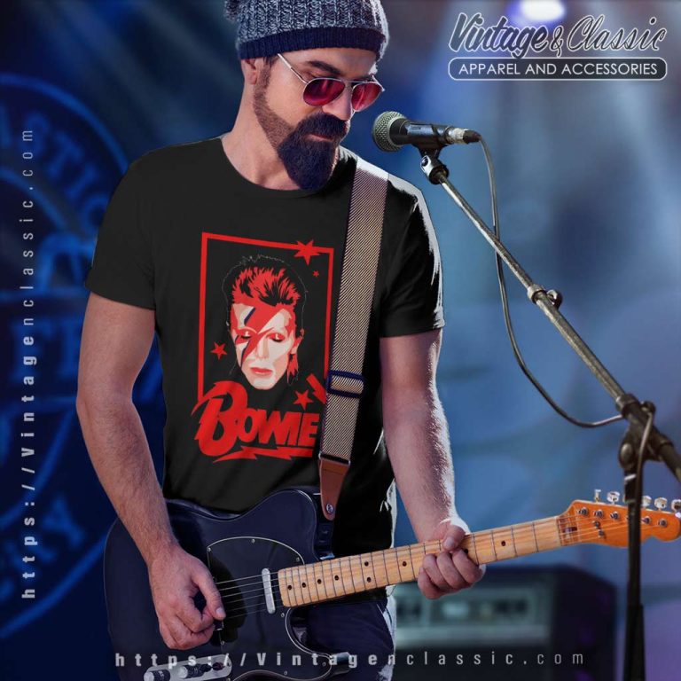 David Bowie Aladdin Frame T Shirt David Bowie Aladdin Frame T Shirt