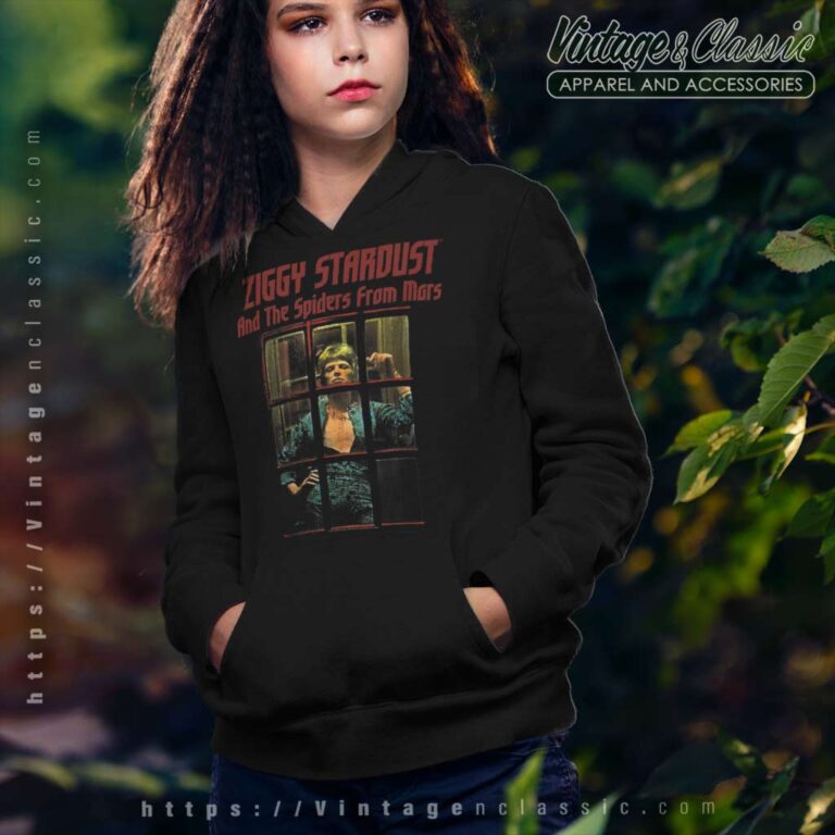 David Bowie And The Spiders From Mars Hoodie David Bowie And The Spiders From Mars Hoodie