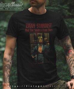 David Bowie And The Spiders From Mars T Shirt