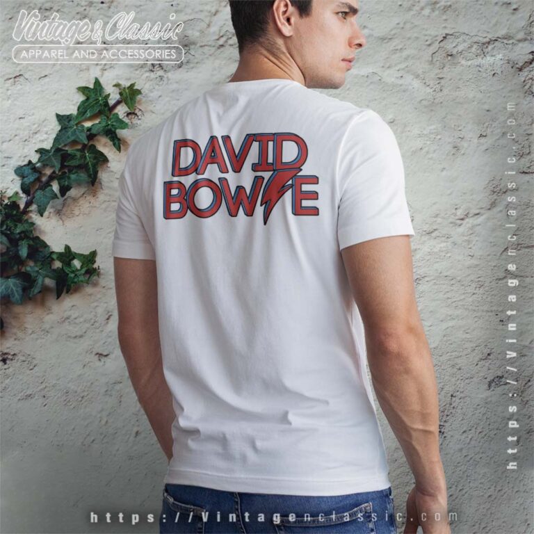 David Bowie Backside Shirt David Bowie Backside Shirt