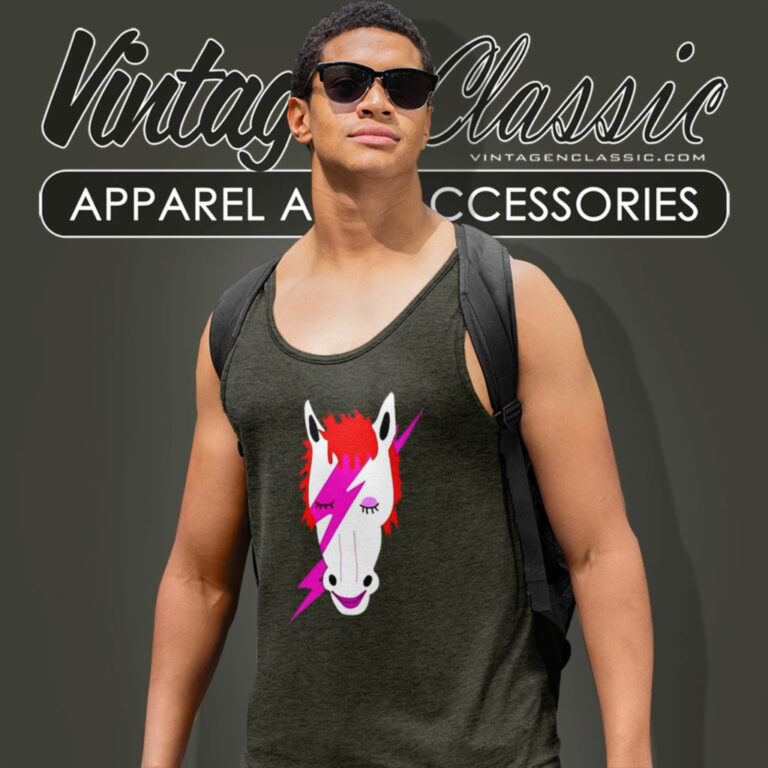 David Bowie Bojack Horseman Tank Top Racerback David Bowie Bojack Horseman Tank Top Racerback