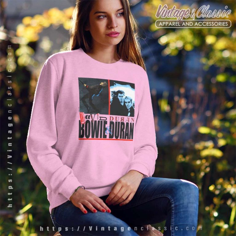 David Bowie Duran 1987 Sweatshirt David Bowie Duran 1987 Sweatshirt