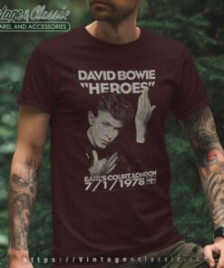 David Bowie Earls Court T Shirt