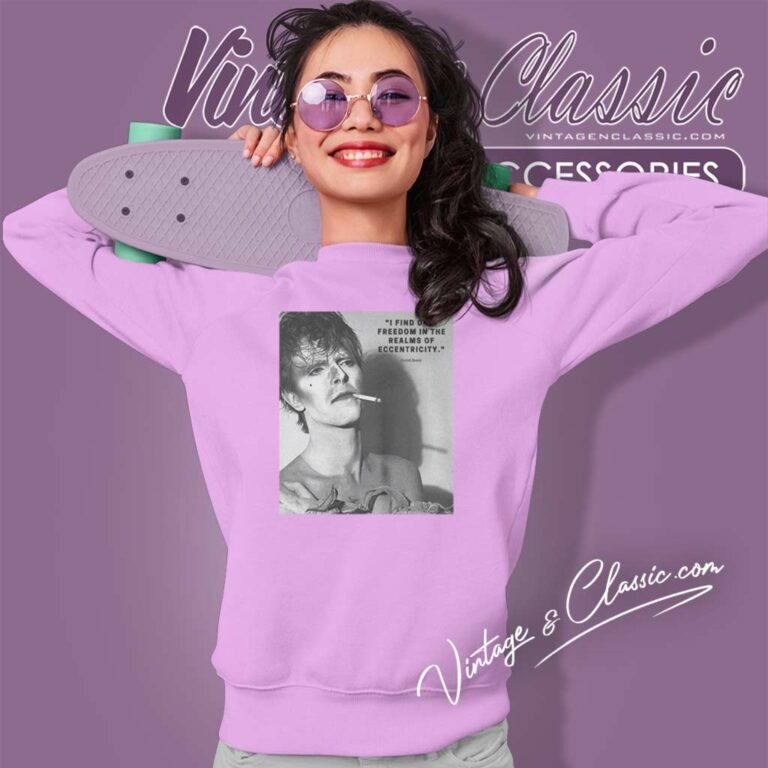 David Bowie Eccentric Shirt Gift For Fans Sweatshirt David Bowie Eccentric Shirt Gift For Fans Sweatshirt