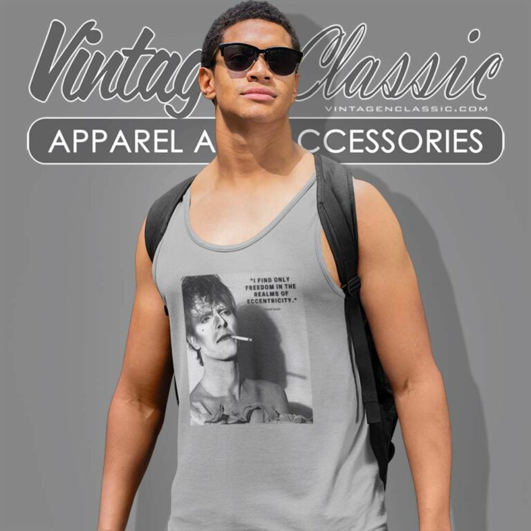 David Bowie Eccentric Shirt Gift For Fans Tank Top Racerback David Bowie Eccentric Shirt Gift For Fans Tank Top Racerback
