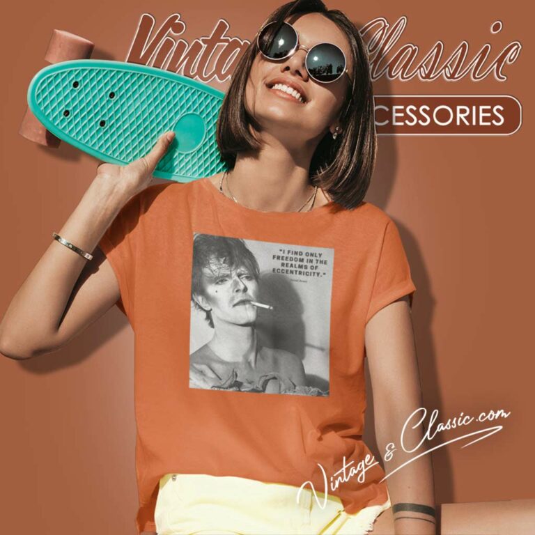 David Bowie Eccentric Shirt Gift For Fans Women TShirt David Bowie Eccentric Shirt Gift For Fans Women TShirt