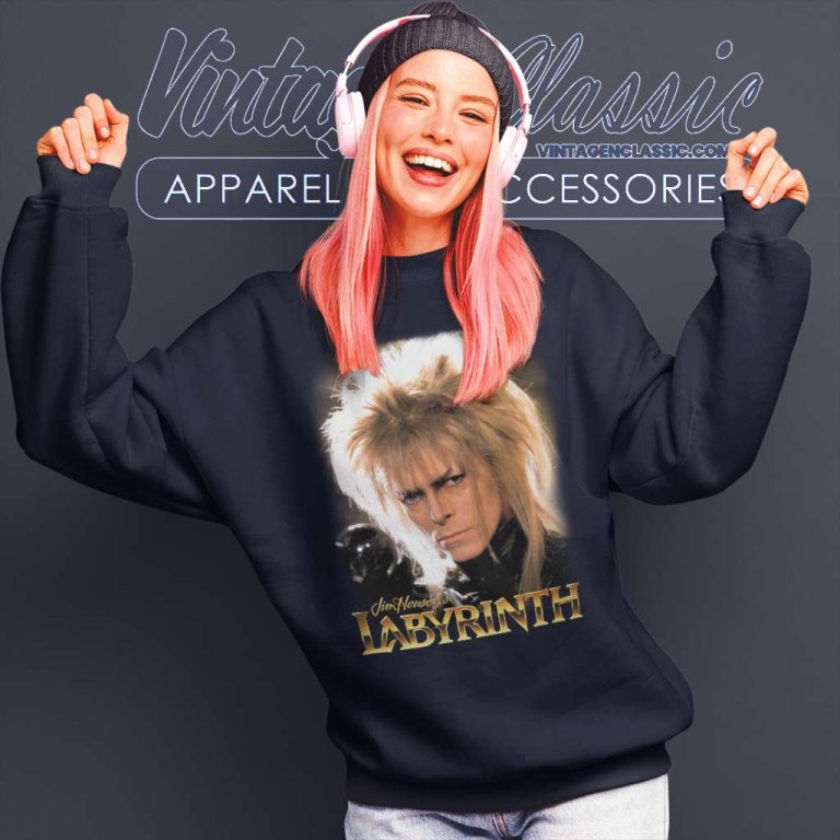 David Bowie Labyrinth Jareth Sweatshirt David Bowie Labyrinth Jareth Sweatshirt
