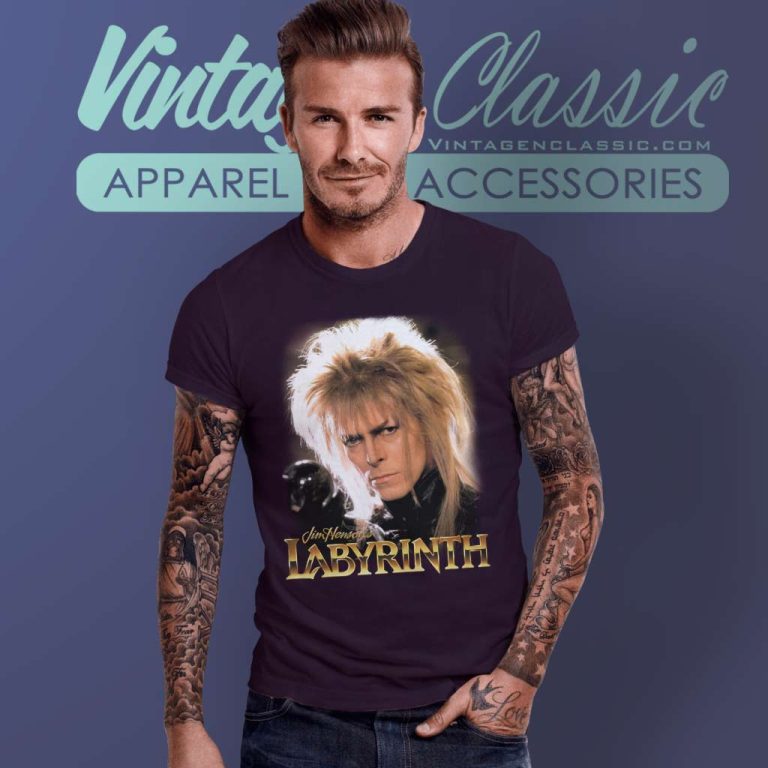 David Bowie Labyrinth Jareth T Shirt David Bowie Labyrinth Jareth T Shirt