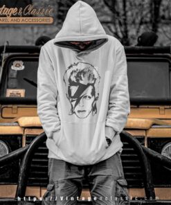 David Bowie Lightning Hoodie