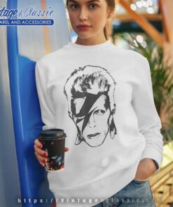 David Bowie Lightning Sweatshirt
