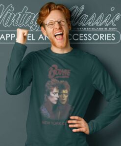 David Bowie New York City Tour Long Sleeve Tee