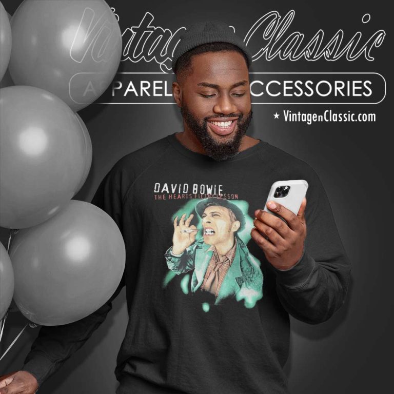 David Bowie Outside Tour Sweatshirt David Bowie Outside Tour Sweatshirt