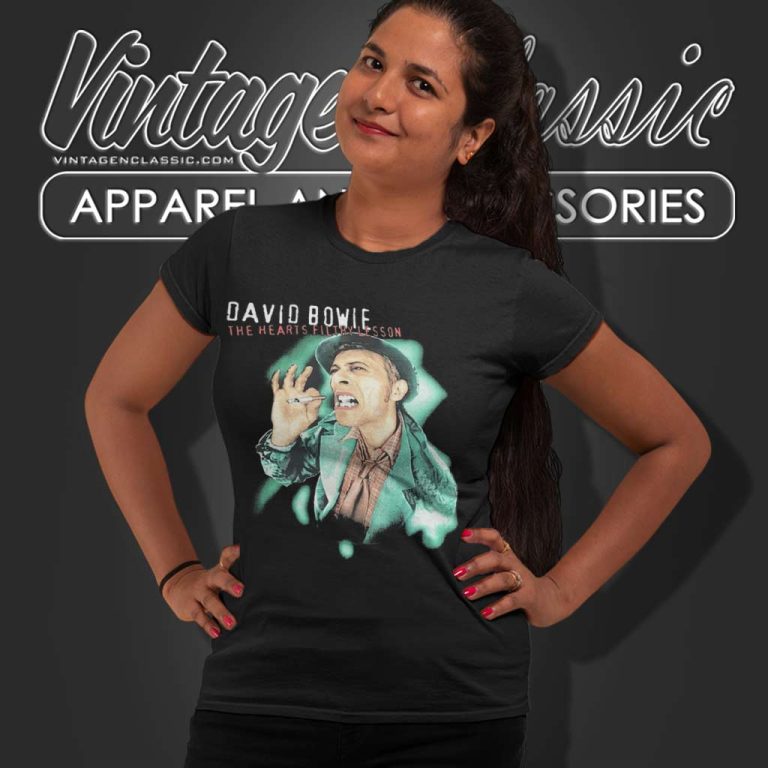 David Bowie Outside Tour Women TShirt David Bowie Outside Tour Women TShirt