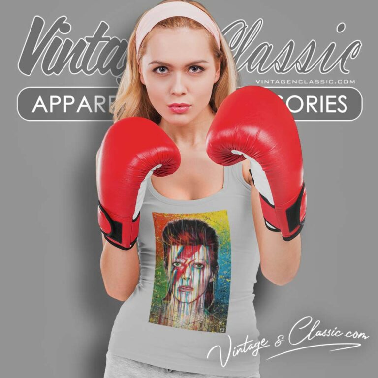 David Bowie Painting Art Prints Tank Top Racerback David Bowie Painting Art Prints Tank Top Racerback