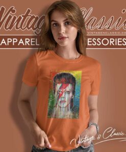 David Bowie Painting Art Prints Women TShirt