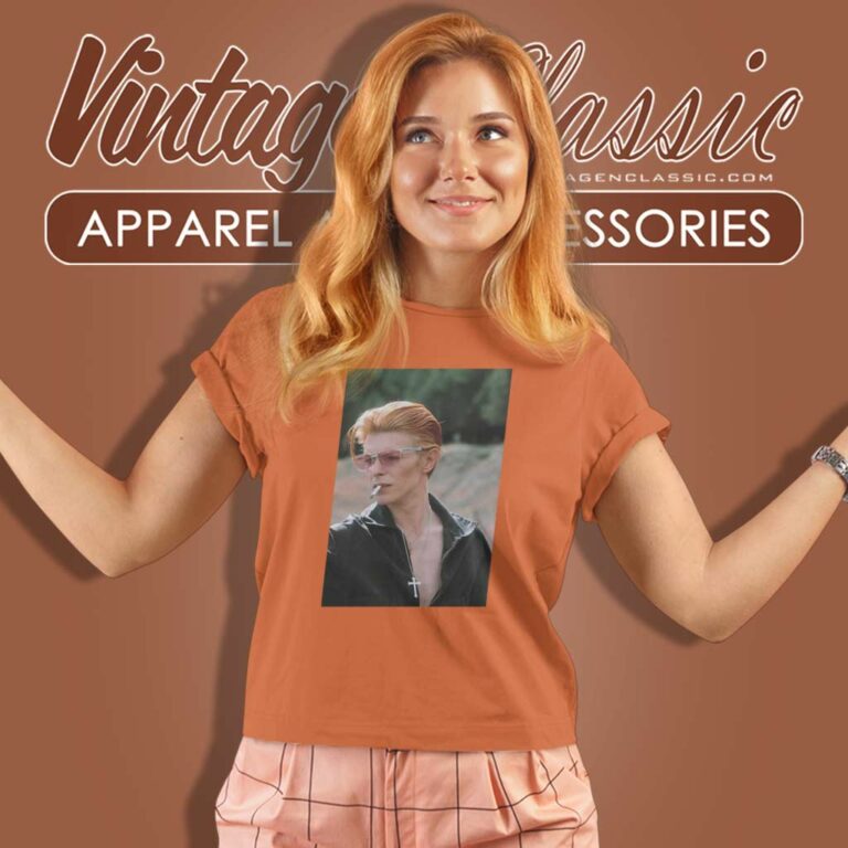 David Bowie Rock N Roll Women TShirt David Bowie Rock N Roll Women TShirt