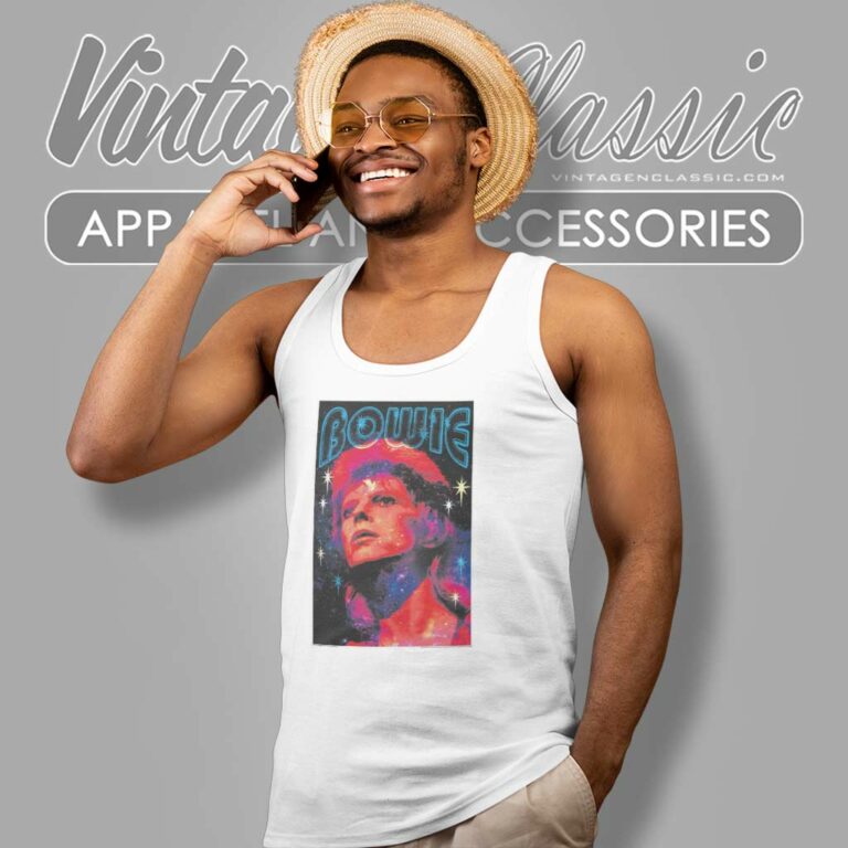 David Bowie Shirt Painting Art Prints Tank Top Racerback David Bowie Shirt Painting Art Prints Tank Top Racerback
