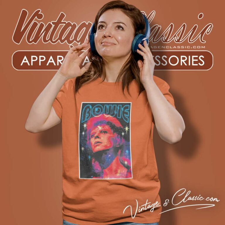 David Bowie Shirt Painting Art Prints Women TShirt David Bowie Shirt Painting Art Prints Women TShirt