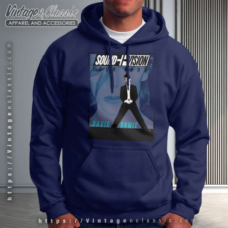 David Bowie Shirt Sound And Vision Tour Hoodie David Bowie Shirt Sound And Vision Tour Hoodie