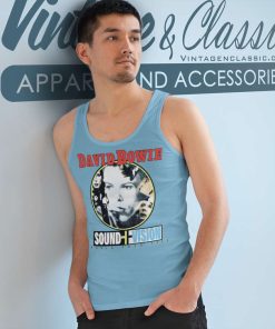 David Bowie Shirt Sound Vision World Tour Tank Top Racerback