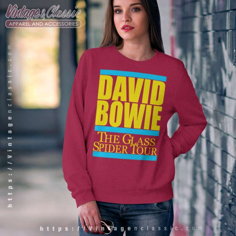 David Bowie Shirt The Glass Spider Sweatshirt David Bowie Shirt The Glass Spider Sweatshirt