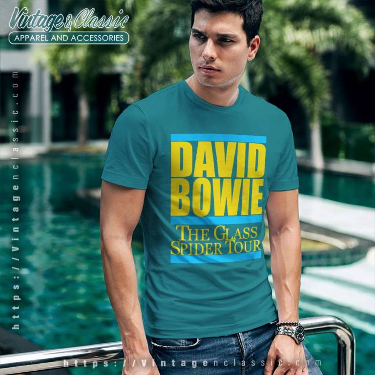 David Bowie Shirt The Glass Spider T Shirt David Bowie Shirt The Glass Spider T Shirt