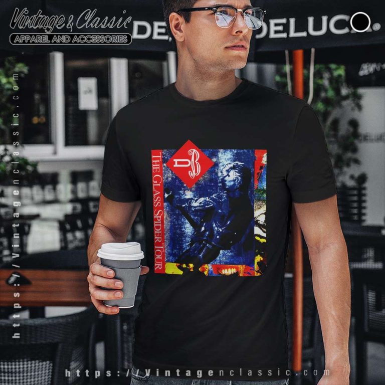 David Bowie Shirt The Glass Spider Tour T Shirt David Bowie Shirt The Glass Spider Tour T Shirt