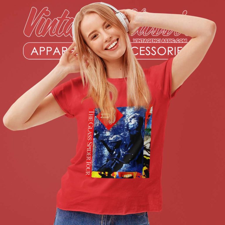 David Bowie Shirt The Glass Spider Tour Women TShirt David Bowie Shirt The Glass Spider Tour Women TShirt