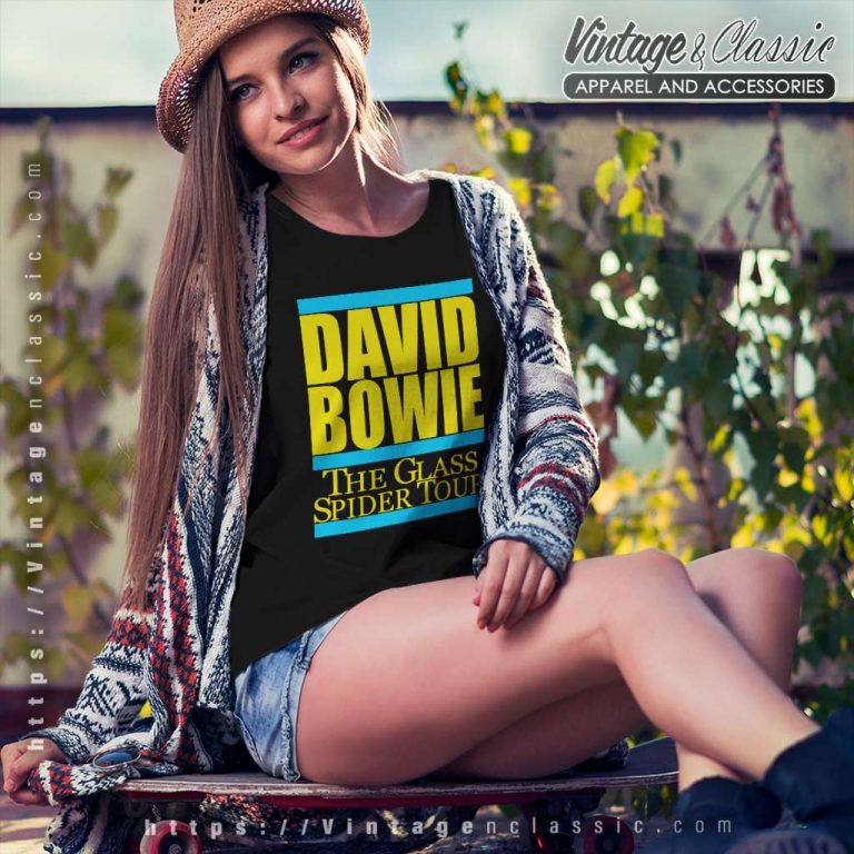 David Bowie Shirt The Glass Spider Women TShirt David Bowie Shirt The Glass Spider Women TShirt