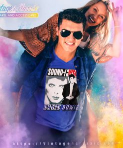 David Bowie Sound Vision V Neck TShirt