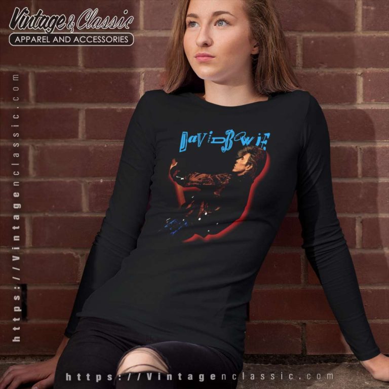 David Bowie Spider Glass Tour Long Sleeve Tee David Bowie Spider Glass Tour Long Sleeve Tee