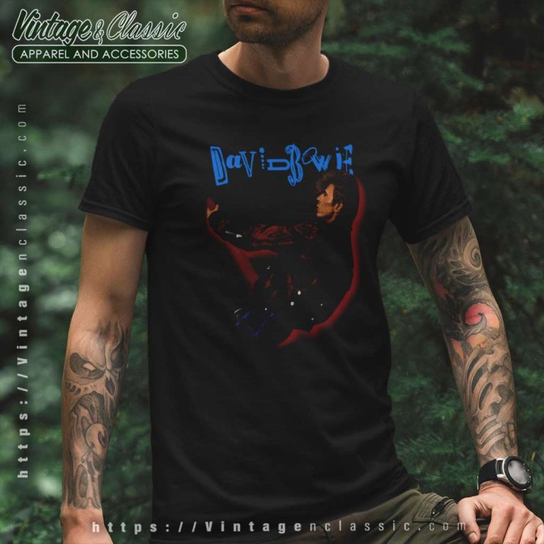 David Bowie Spider Glass Tour T Shirt David Bowie Spider Glass Tour T Shirt