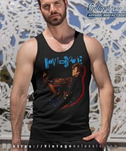 David Bowie Spider Glass Tour Tank Top Racerback